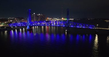 Jacksonville's Main Street Bridge shines bright for 2nd annual Juneteenth celebration
