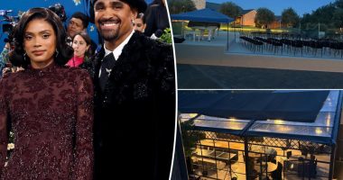 Jalen Hurts and Bry Burrows host elaborate wedding celebration in Napa Valley