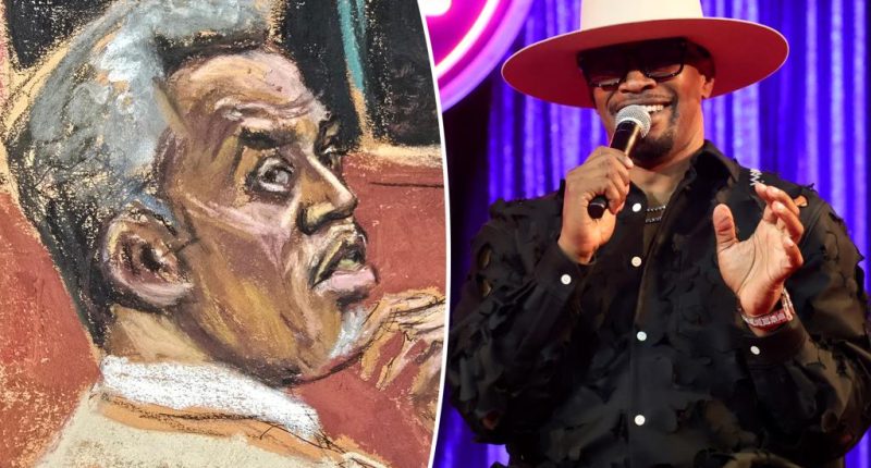 Jamie Foxx roasts Sean ‘Diddy’ Combs over vulgar testimonies in sex-trafficking trial: ‘He’s a nasty motherf—ker’