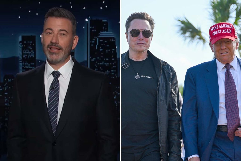 Jimmy Kimmel Jokes That Elon Musk And President Trump’s New Feud Is Like “Diddy vs. R. Kelly”: “I’m Not Sure Who To Root For”