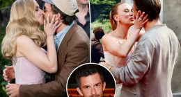 Jonathan Bailey defends kissing married Scarlett Johansson at ‘Jurassic World Rebirth’ premieres