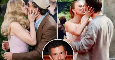Jonathan Bailey defends kissing married Scarlett Johansson at ‘Jurassic World Rebirth’ premieres
