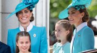 Kate Middleton and Princess Charlotte sweetly match in blue for Trooping the Colour 2025