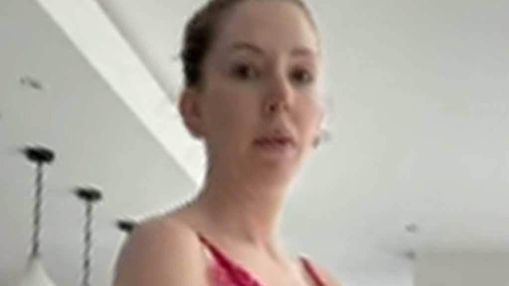 Katherine Ryan pokes fun at the realities of pregnancy as she congratulates glam Sophie Habboo on her maternity wardrobe whilst 'I sweat and wish for ankles'