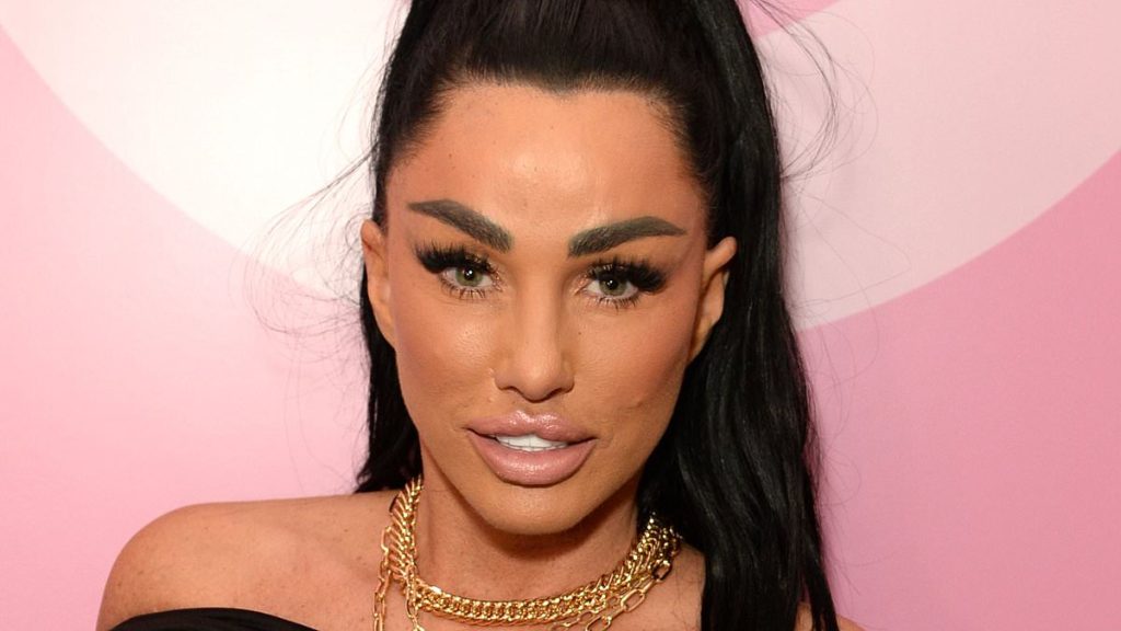 Katie Price becomes first British star to trademark her own AI image