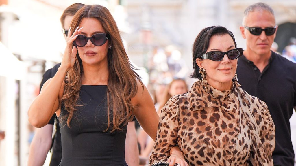 Khloe Kardashian hits the shops with mum Kris Jenner in Venice