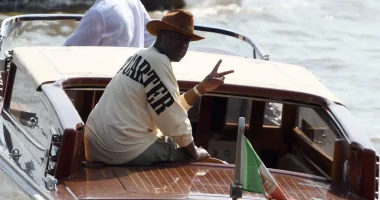 Kris Jenner's Boyfriend Corey Gamble Arrives in Venice for Jeff Bezos' Wedding