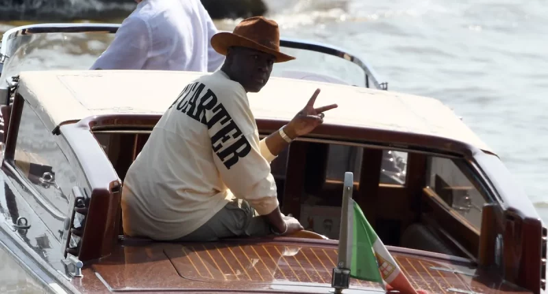 Kris Jenner's Boyfriend Corey Gamble Arrives in Venice for Jeff Bezos' Wedding