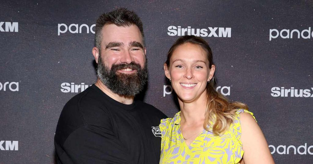 Kylie Kelce Recalls Exact Moment She First Saw Viral Jason Pin-Up Tattoo