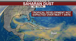 LIVE: Atlantic tropical conditions continue quiet trend | Tracking the Tropics