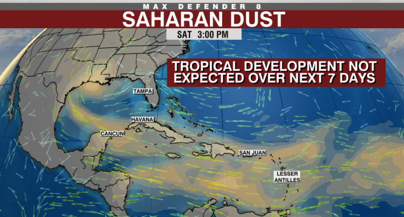 LIVE: Atlantic tropical conditions continue quiet trend | Tracking the Tropics