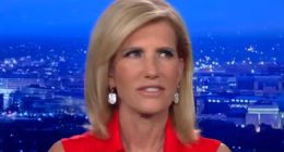 Laura Ingraham struggles to keep a straight face as senator makes X-rated on-air gaffe