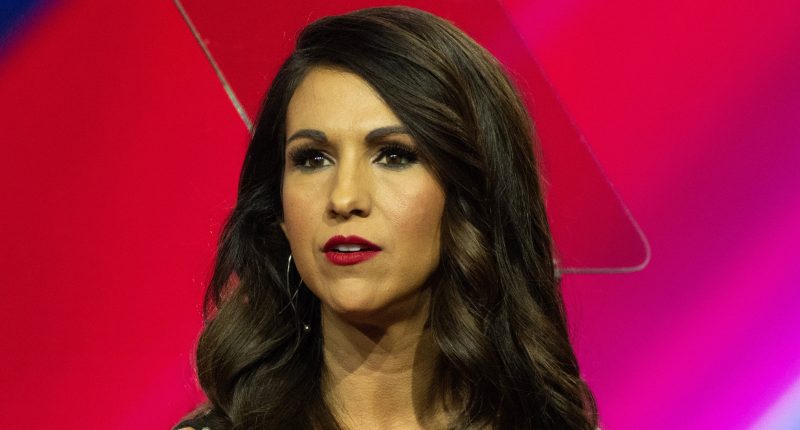 Lauren Boebert's Skin-Tight Outfit At DC Baseball Game Shows Off Her Assets