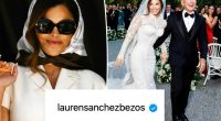 Lauren Sánchez changes name, wipes Instagram after marrying Jeff Bezos in $50M wedding