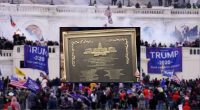 Lawsuit filed over Trump 'refusing' to hang Jan. 6 plaque
