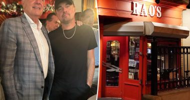 Leonardo DiCaprio dines at Rao’s with power NYC crowd including Nassau County Exec Bruce Blakeman