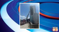 Logan Co. firefighters battle fire at trucking business