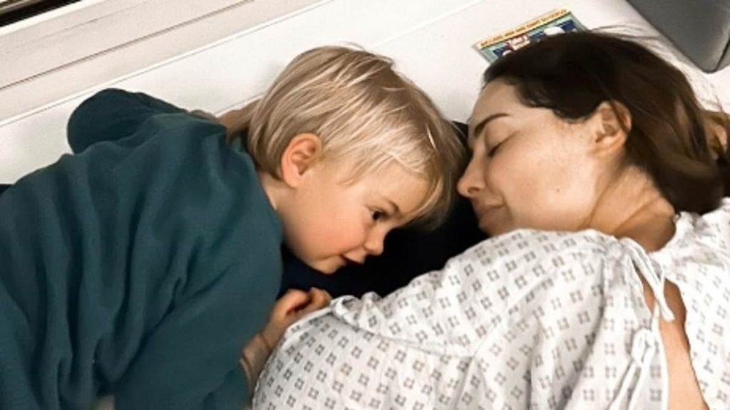 Louise Thompson was on suicide watch after giving birth to Leo