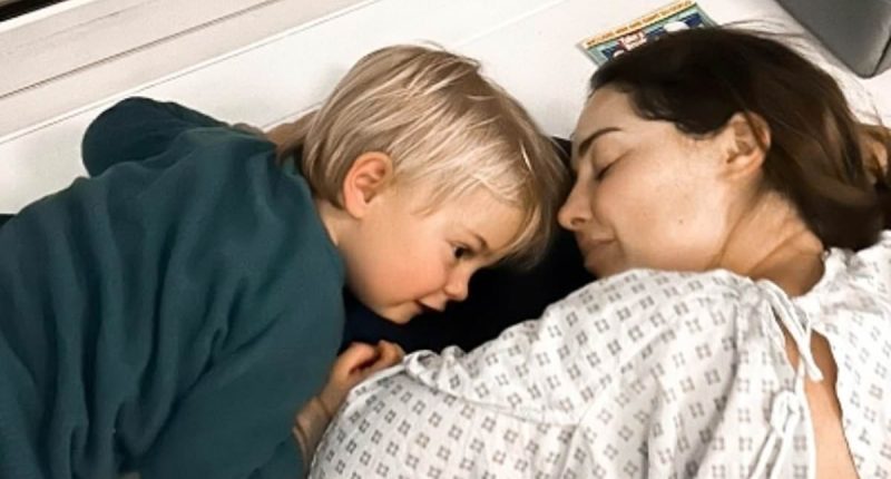 Louise Thompson was on suicide watch after giving birth to Leo