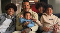 MATT BARNES POSES IN SWEET PHOTO WITH HIS KIDS, SAYS YOUNGEST IS ANANSA SIMS' TWIN