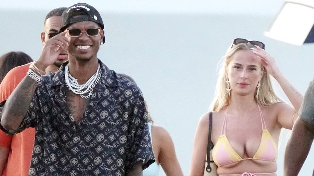 Marcus Rashford's blonde mystery companion 'REVEALED' after Man United star was spotted with influencer in St Tropez wearing £340K-worth of designer clothes