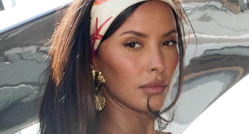 Maya Jama makes glamorous return to Love Island on a super yacht