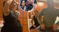 Meghan Markle and Prince Harry awkwardly drop it low in cringey delivery room video