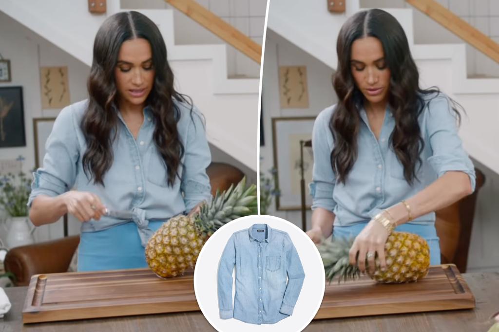Meghan Markle wore this ‘perfect’ J.Crew shirt that’s on sale for $53