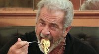 Mel Gibson enjoys pasta in Rome while working on sequel to iconic film