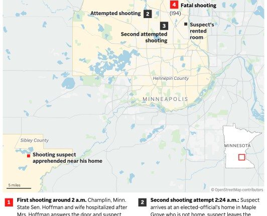 Minnesota shooting suspect had dozens of potential targets, prosecutors say