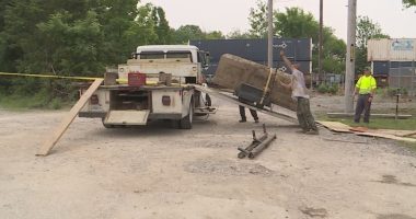 Multiple bodies found in exhumed Illinois grave of unknown train wreck victim