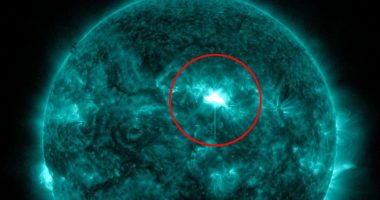 NASA warns blackouts could hit TODAY as sun releases colossal burst of radiation