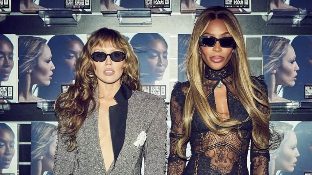 Naomi Campbell praises Miley Cyrus after fan backlash