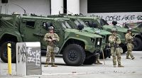 National Guard arrives in LA following days of chaotic protests and looting over Trump ICE raids