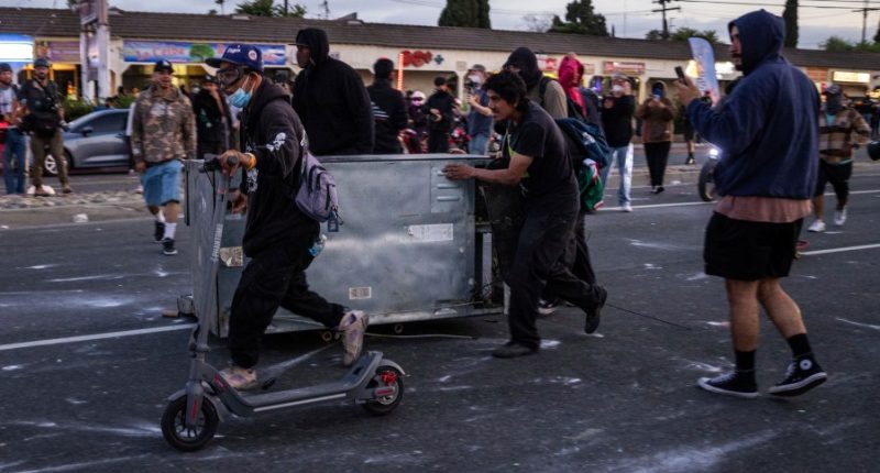 National Guard troops arrive in Los Angeles on Trump's orders to quell immigration protests