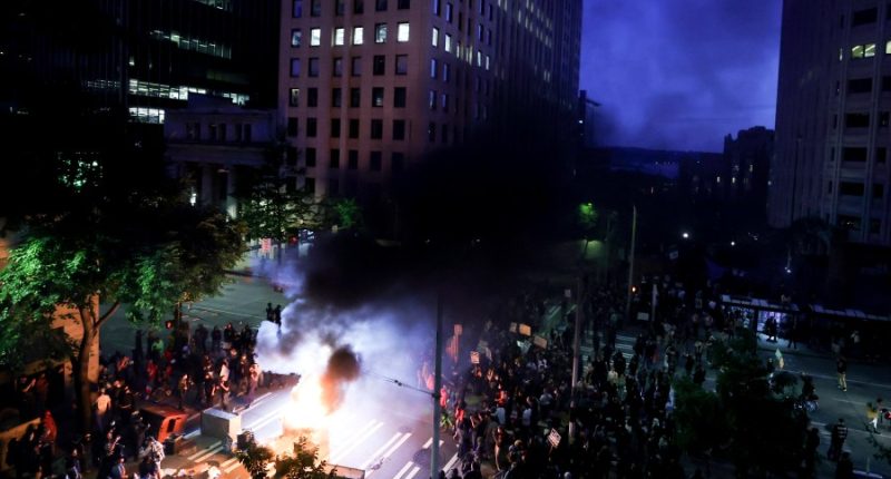 Nationwide protests against immigration raids escalate, leading to arrests and curfews