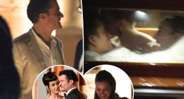 Newly single Orlando Bloom cozies up to mystery woman at Jeff Bezos, Lauren Sánchez’s pre-wedding party in Venice