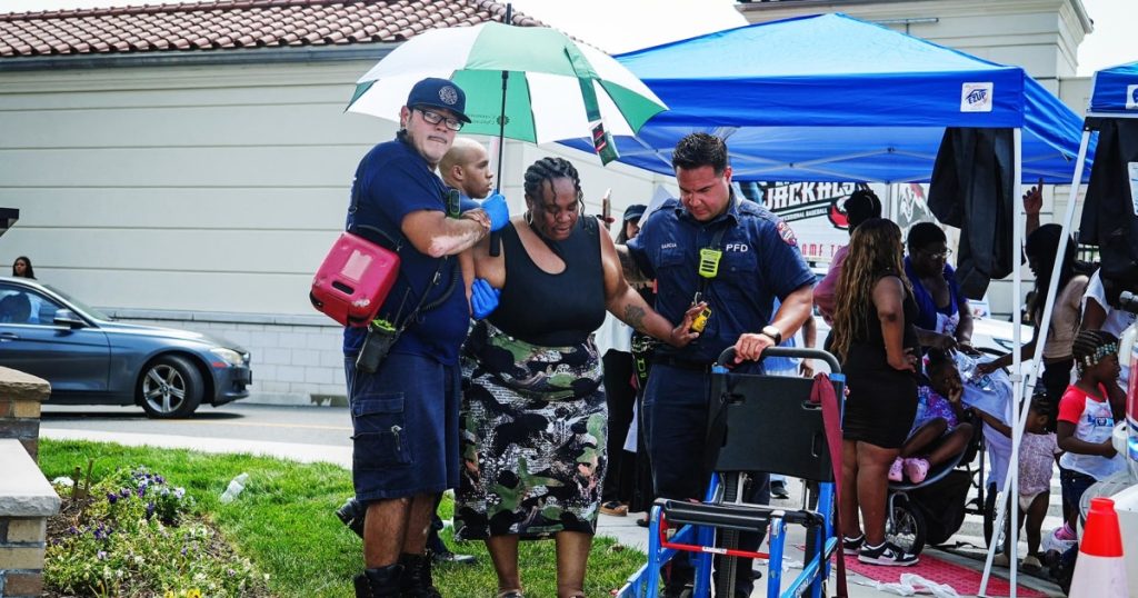 Over 100 people fall ill at New Jersey graduations in 'mass casualty' incident due to extreme heat