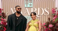 PREGNANT KJ SMITH AND SKYH BLACK BUMP IT UP AT THE 2025 BET AWARDS