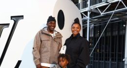 PUSHA T STEPS OUT WITH WIFE VIRGINIA AND SON NIGEL AT LOUIS VUITTON’S PARIS SHOW