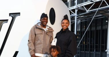 PUSHA T STEPS OUT WITH WIFE VIRGINIA AND SON NIGEL AT LOUIS VUITTON’S PARIS SHOW