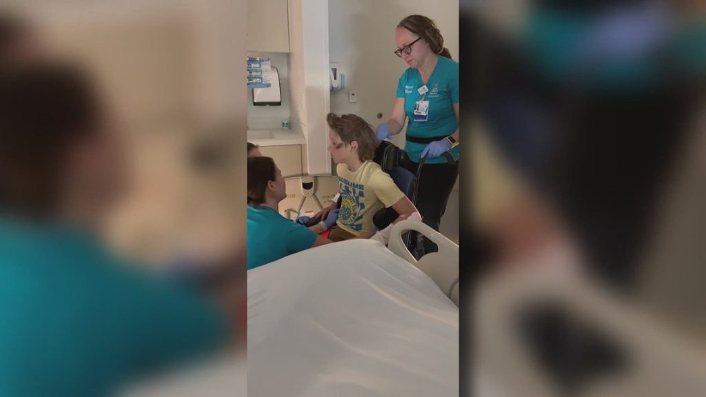 Parker Anderson advocates helmet safety after e-bike crash