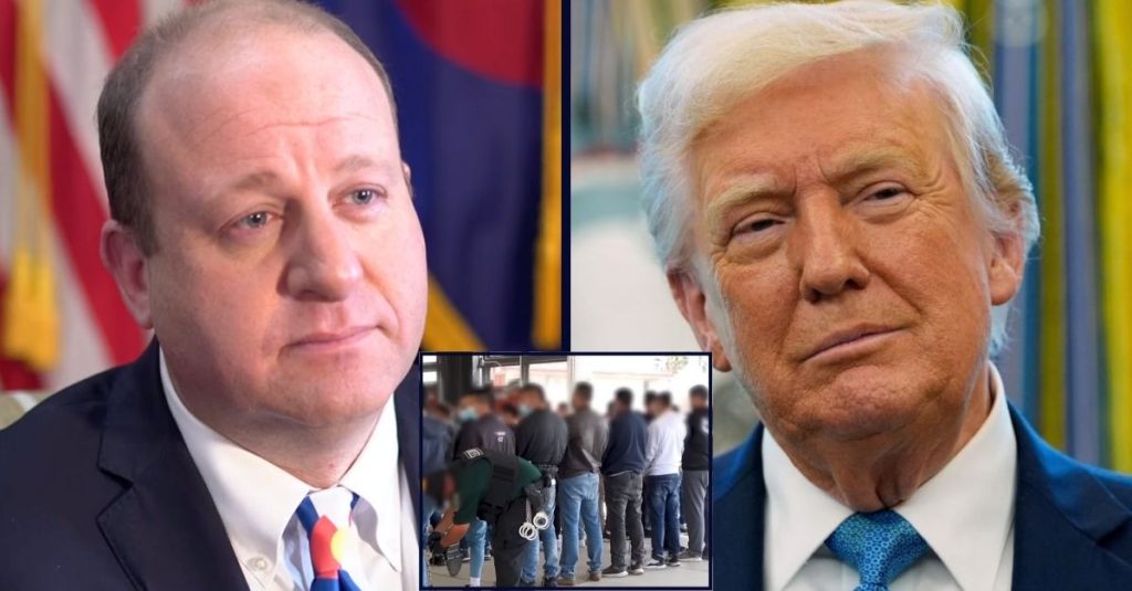 Polis 'embroiling' officials in 'lawless' ICE raids: Suit