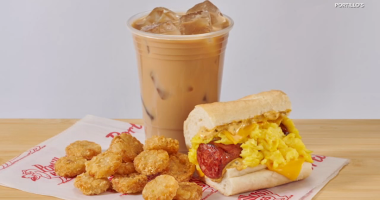 Portillo's breakfast menu added to locations in Chicago, Summit, Skokie, Glendale Heights, Harwood Heights, South Loop, Niles
