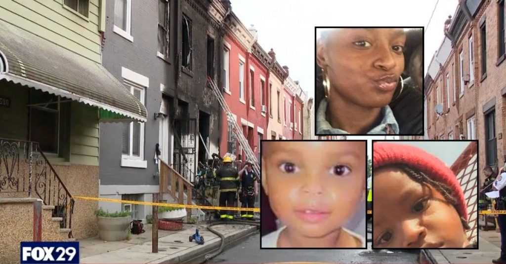 Pregnant mom, 2 kids die in fire that was intentionally set