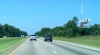 Residents express amazement after seeing mystery object streak across the sky