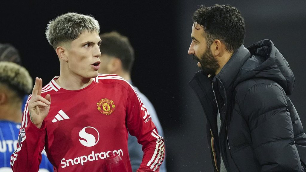Revealed: Ruben Amorim's BRUTAL message to Alejandro Garnacho as he kicks him out of Man United in team meeting