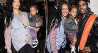 Rihanna and son Riot support A$AP Rocky at rapper’s runway show during Paris Fashion Week