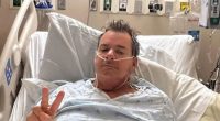 Rock star devastated as he’s diagnosed with ‘very aggressive’ cancer and shares snap from hospital bed
