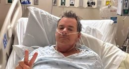Rock star devastated as he’s diagnosed with ‘very aggressive’ cancer and shares snap from hospital bed